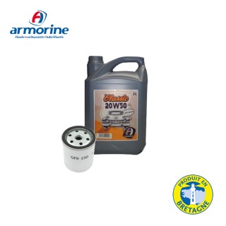 Pack Vidange Armorine 20W50 5L