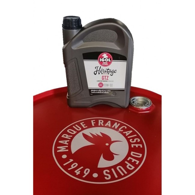 Pack Vidange Igol Heritage 20W50 5L