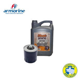 Pack Vidange Armorine 20W50 5L