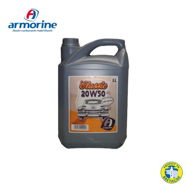 Pack Vidange Armorine 20W50 5L + 2L