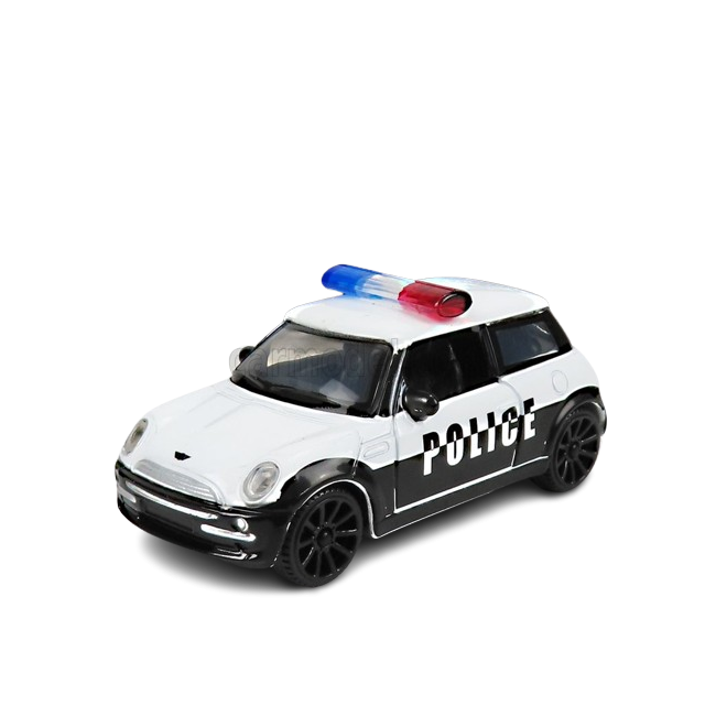 Miniature Austin Mini '' Police ''