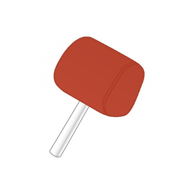 Appuie-tête Spitfire - Cuir rouge matador