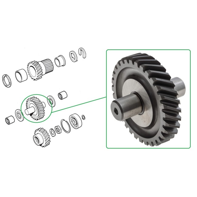 Pignon fou - 37 dents Boite A+