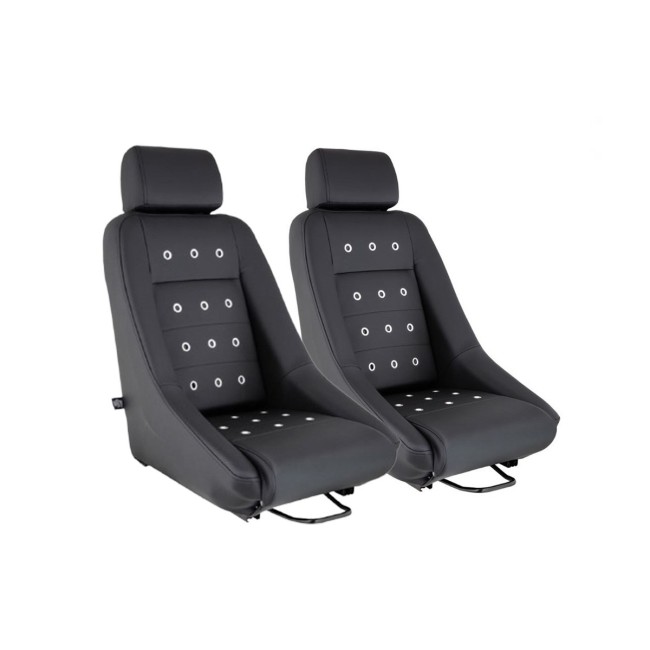 Siège baquet Austin Mini - GTA Classic (Noir)