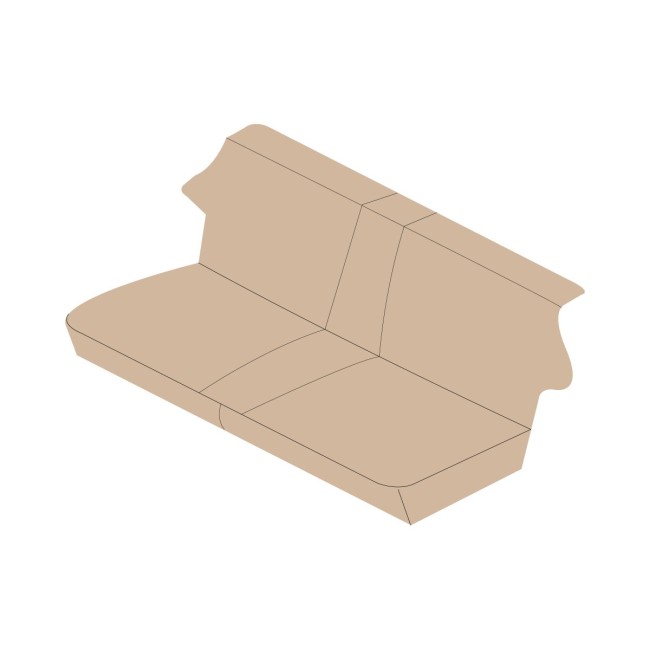 Housse de banquette Austin Mini - Classic Le Mans (Beige)