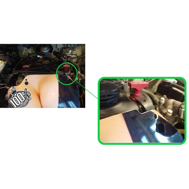 Plaque de protection allumage - Rouille