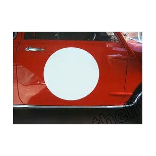 Rond de porte gris (la paire) - Austin Mini-Austin Mini