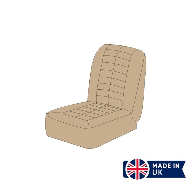 Housse de siège avant Austin Mini - Clubman (Biscuit)