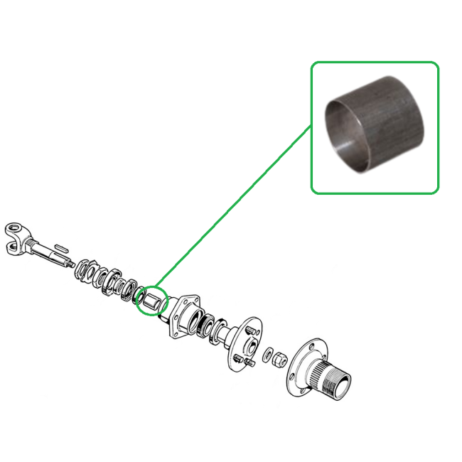 Entretoise de roulement - Triumph TR4A / TR5 / TR6