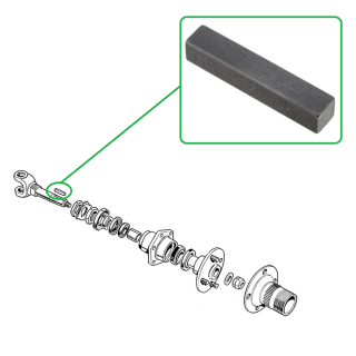 Clavette sortie de pont - Triumph