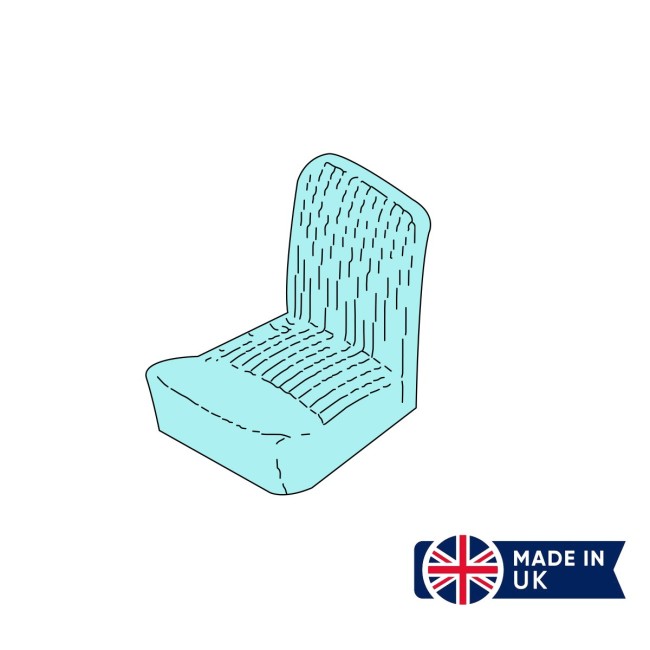 Housse de siège avant Austin Mini - Break Welded (Bleu)