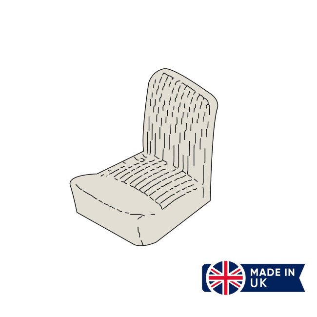 Housse de siège avant Austin Mini - Welded (Gris colombe) ORIGINE