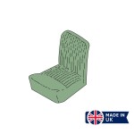 Housse de siège avant Austin Mini - Welded (Vert) ORIGINE