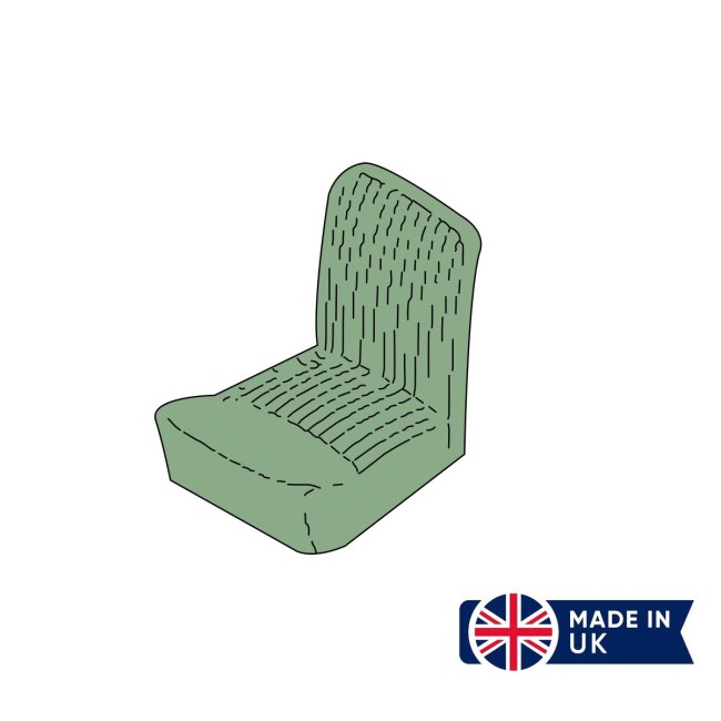 Housse de siège avant Austin Mini - Welded (Vert) ORIGINE