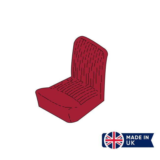Housse de siège avant Austin Mini - Welded (Rouge) ORIGINE