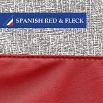 Housse de siège avant Austin Mini - Mk1 Sewn face (Rouge espagnol/Fleck) ORIGINE