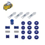 Kit complet silent bloc berceau Austin Mini - Polyuréthane SUPERPRO