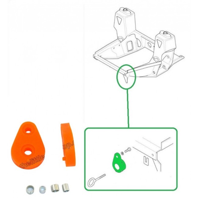 Pack Silent bloc berceau avant - Polyflex