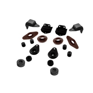 Pack Silent bloc berceau avant Austin Mini - Caoutchouc ORIGINE