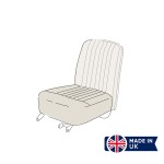 Housse de siège (ASSISE) Austin Mini - MK1 Stitched (Gris) ORIGINE