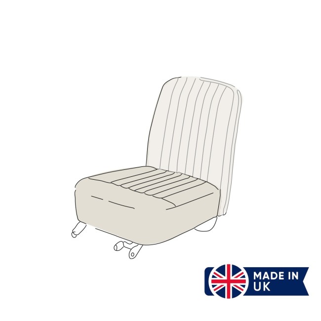 Housse de siège (ASSISE) Austin Mini - MK1 Stitched (Gris) ORIGINE