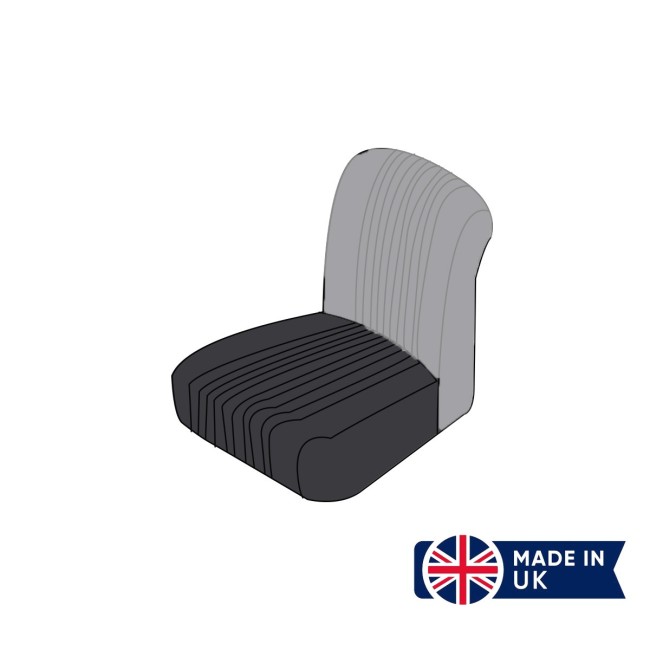 Housse de siège (ASSISE) Austin Mini - Mk2 (Noir) ORIGINE