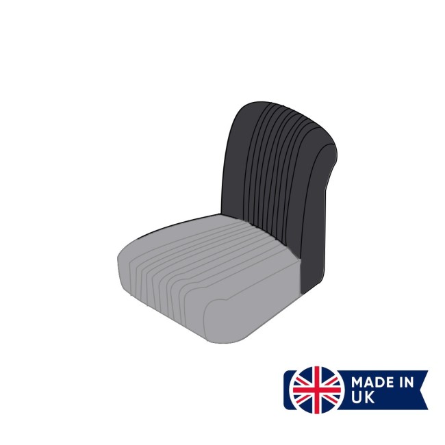 Housse de siège (DOSSIER) Austin Mini - MK2 (Noir) ORIGINE