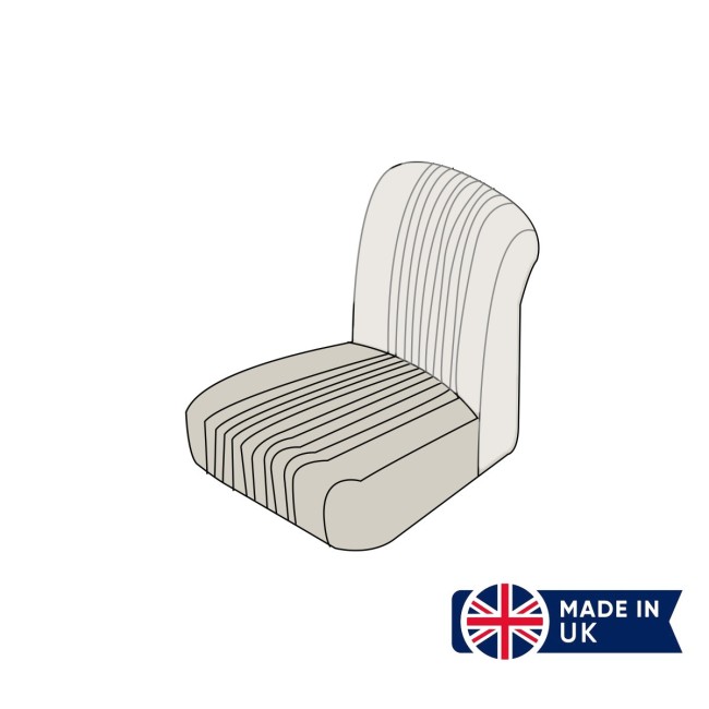 Housse de siège (ASSISE) Austin Mini - Mk2 (Gris) ORIGINE (copie)