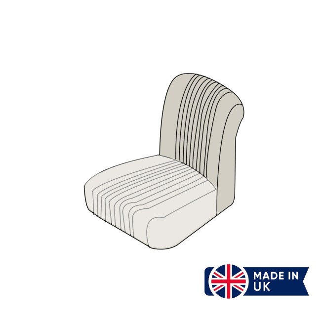 Housse de siège (DOSSIER) Austin Mini - Mk2 (Gris) ORIGINE
