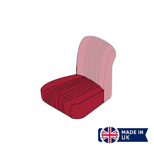 Housse de siège (ASSISE) Austin Mini - Mk2 (Rouge) ORIGINE