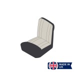 Housse de siège Austin Mini - Morris Mini (Noir/Fleck) ORIGINE