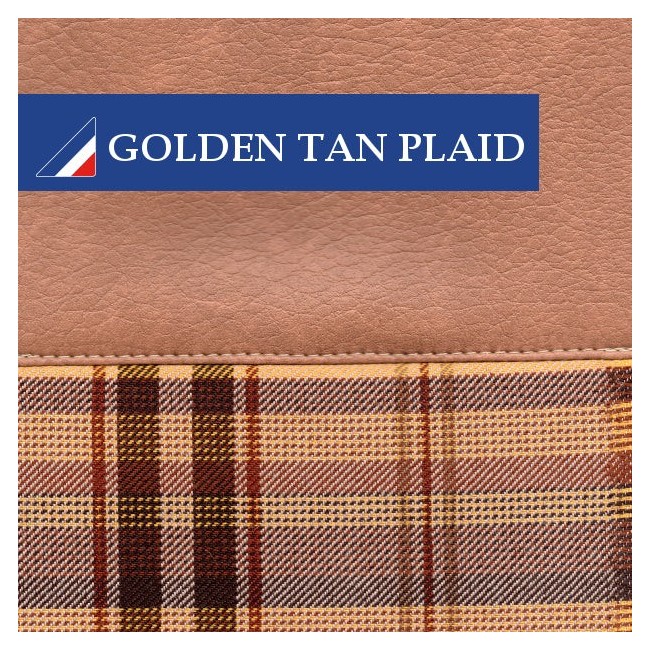 Housse de siège Austin Mini - Plaid Cloth (Marron) ORIGINE