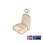 Housse de siège Austin Mini - Rover Vertical (Beige clair) ORIGINE