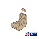 Housse de siège Austin Mini - Rover Vertical (Biscuit) ORIGINE