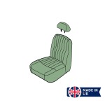 Housse de siège Austin Mini - Rover Vertical (Vert) ORIGINE