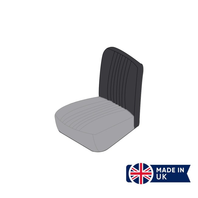 Housse de siège (DOSSIER) Austin Mini - Saloon Mk3 (Noir) ORIGINE