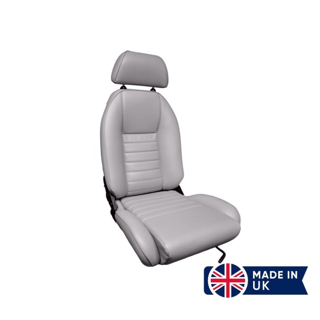 Siège suffolk GT Austin Mini - Vinyle (Gris foncé)