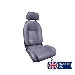 Siège suffolk GT Austin Mini - Vinyle (Bleu marine)