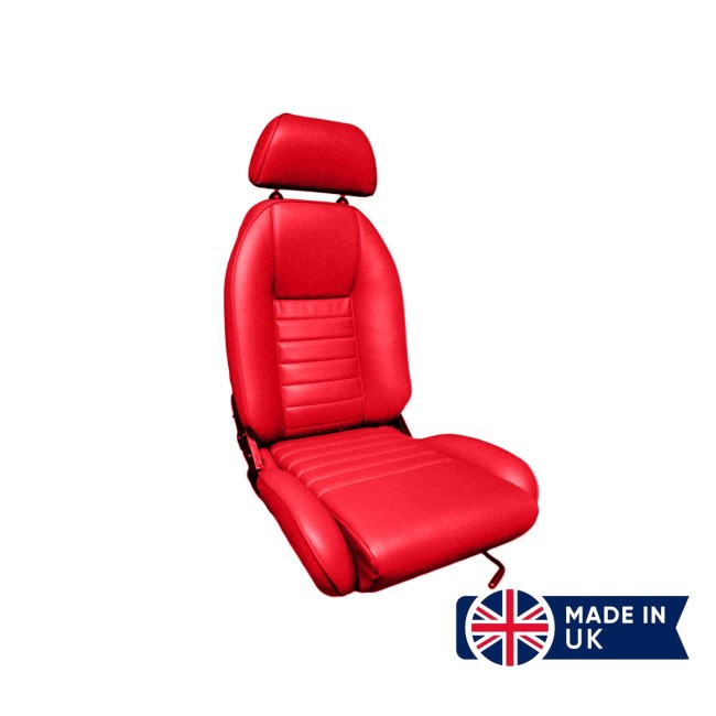 Siège suffolk GT Austin Mini - Cuir (Rouge)