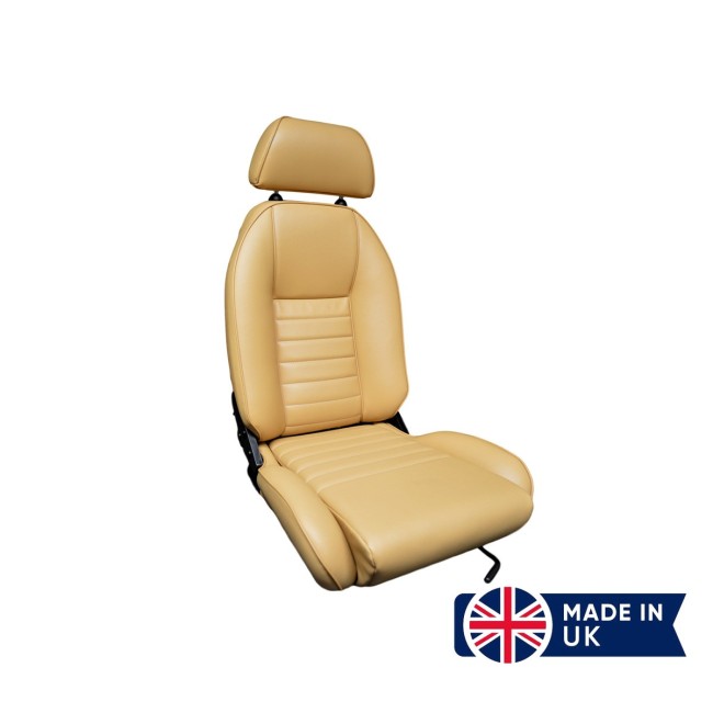 Siège suffolk GT Austin Mini - Cuir (Biscuit)