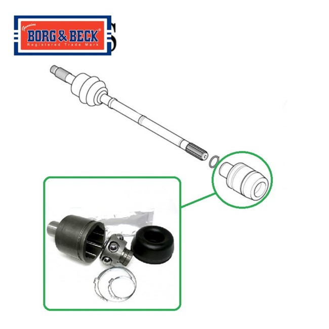 Embout de cardan int. coté boite Borg & Beck