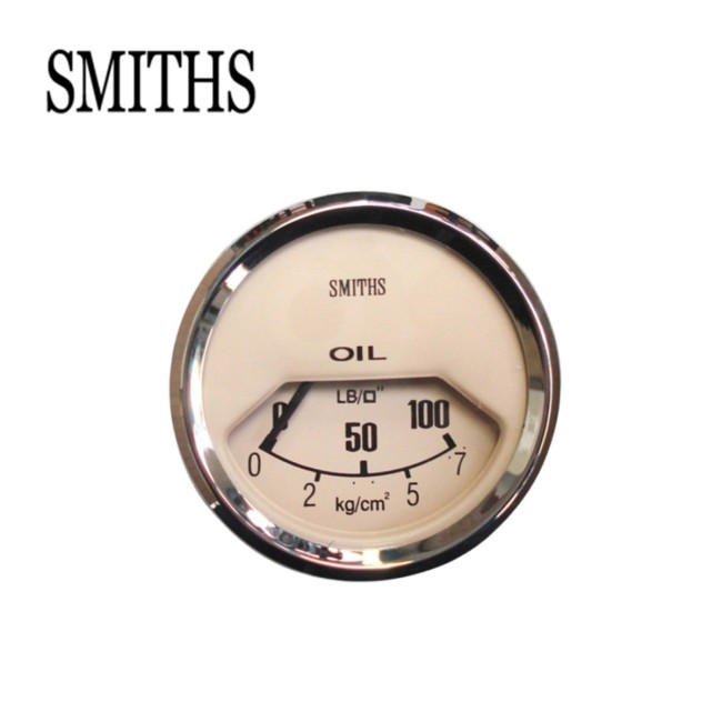 Jauge pression huile 0-100lb - Smiths (Mécanique)