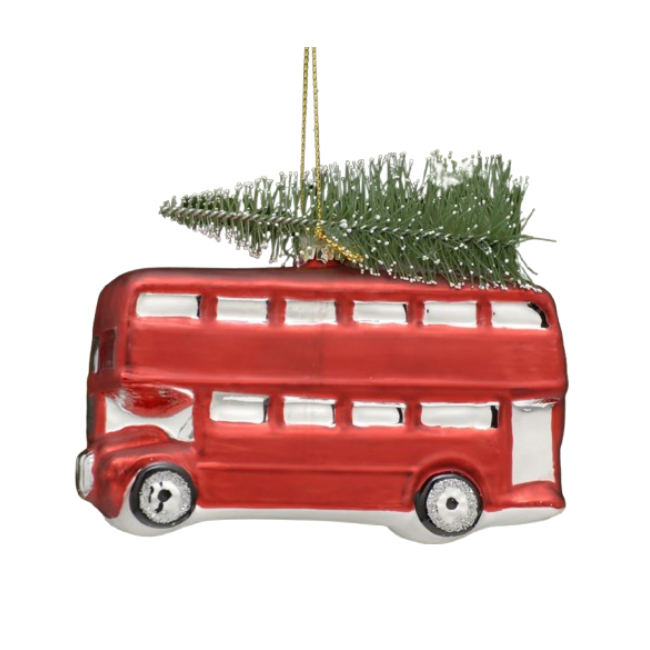 Décoration de noël - Bus Anglais