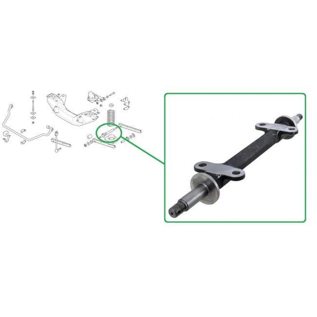 Axe bras suspension inférieur MG - 1950 à 1980