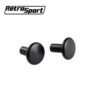 Bouton de tirette de siège Austin Mini (Aluminium noir) RetroSport