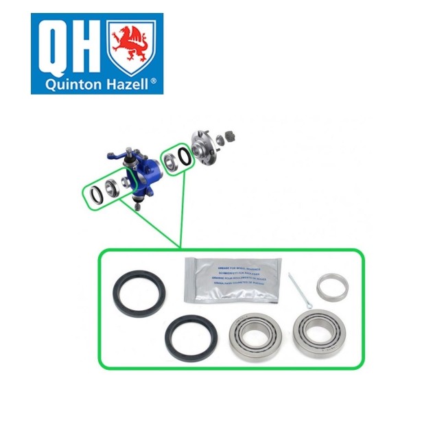 Roulement de roue Av freins à disque 7.5'' et 8.4" QH
