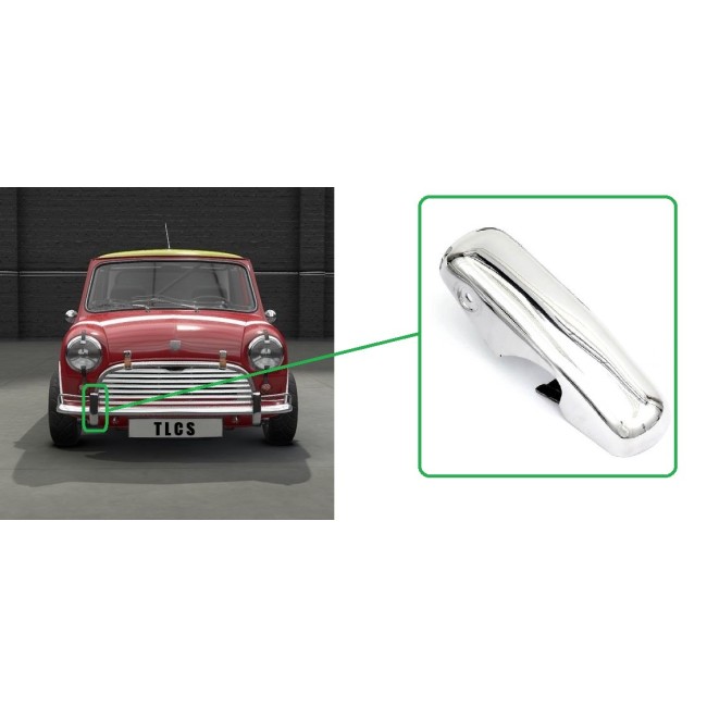 Banane de pare choc Av D, fixation avec rampe 4 phares identique Rover après 96