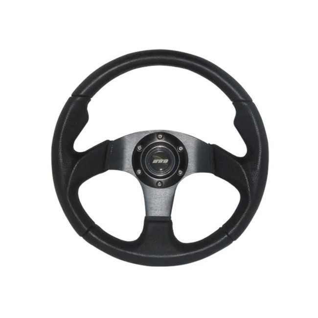 Volant simili cuir Mountney - 13" Tulipé