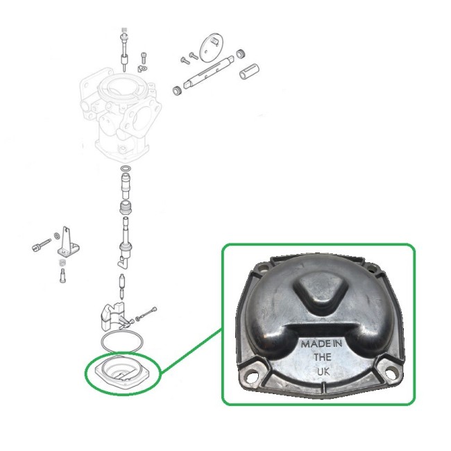 Couvercle de cuve carburateur HIF