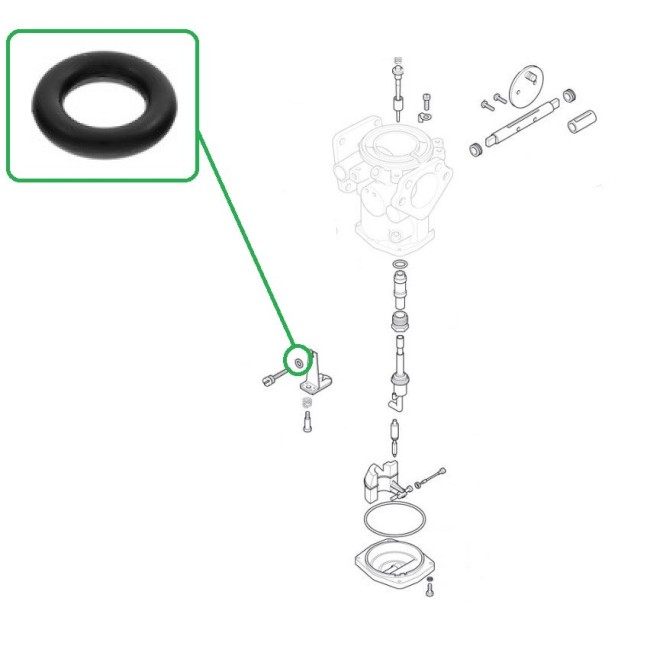 Joint torique vis de richesse HIF38/HIF44/HS4 